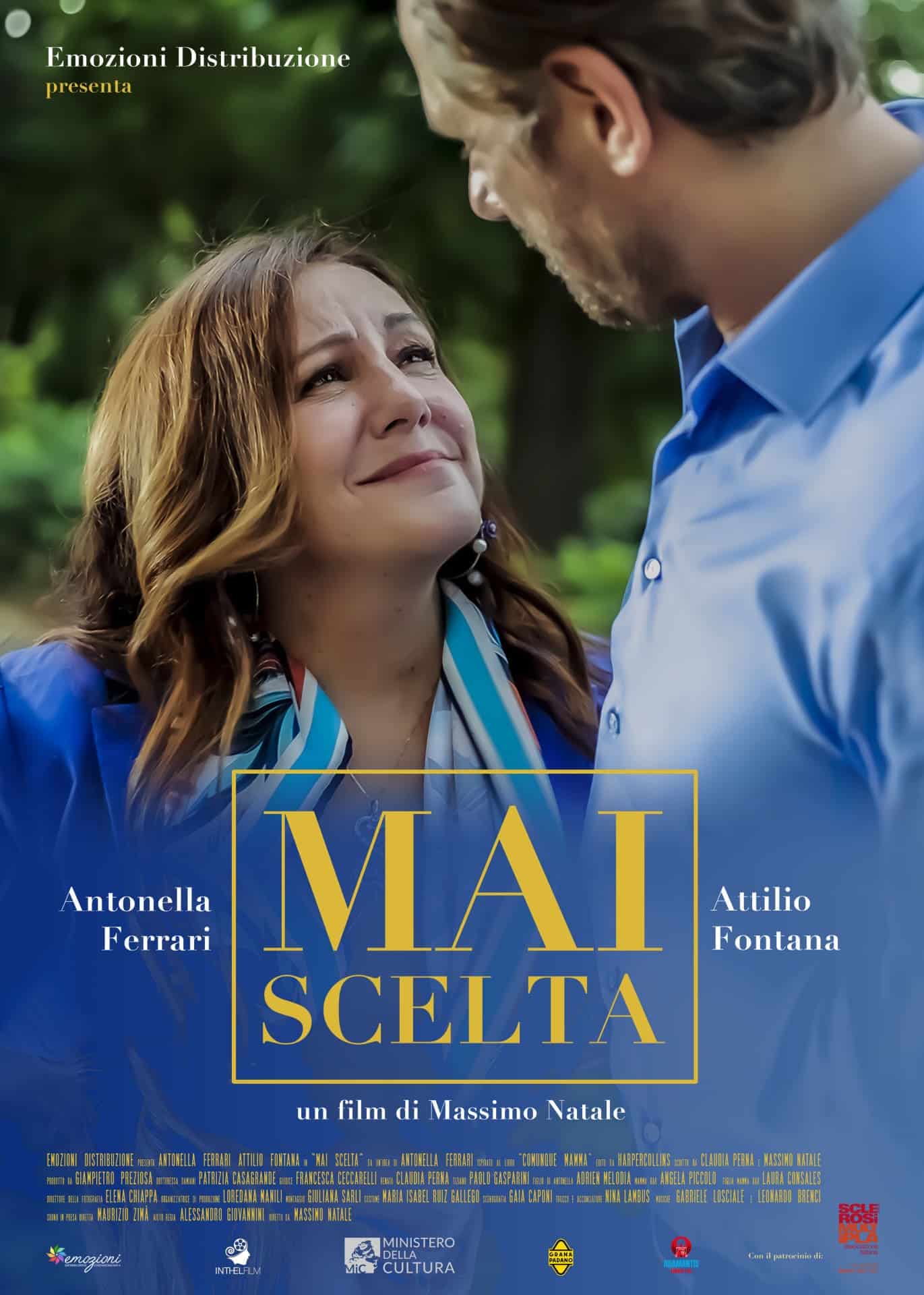 Antonella Ferrari protagonista del cortometraggio Mai scelta, diretto da Massimo Natale e ispirato alla sua storia autobiografica