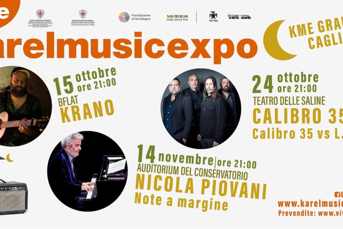 KME Grammy 2026 a Cagliari con Krano, Calibro 35 e Nicola Piovani