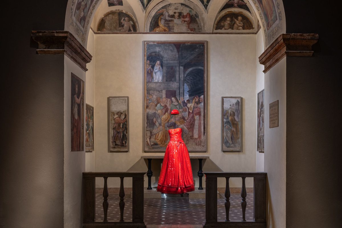 Giorgio Armani: Milano Per Amore, Pinacoteca di Brera, photo credit @agnese_bedini @melaniadallegrave @dsl__studio