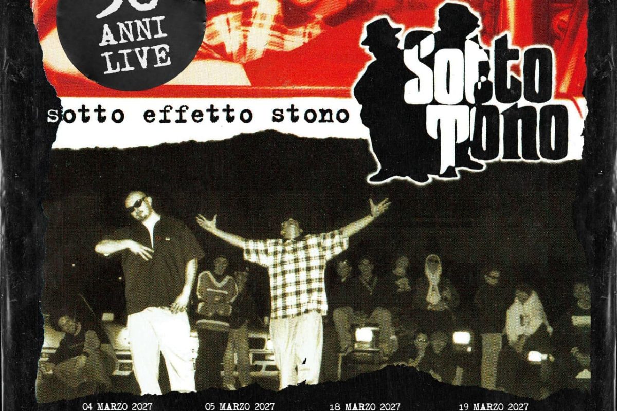 Sottotono Sotto Effetto Stono 30 Anni Dopo, Fish e Tormento celebrano l'album del 1996 con nove concerti sold out